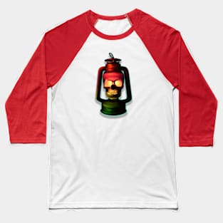 Skull Lantern Baseball T-Shirt